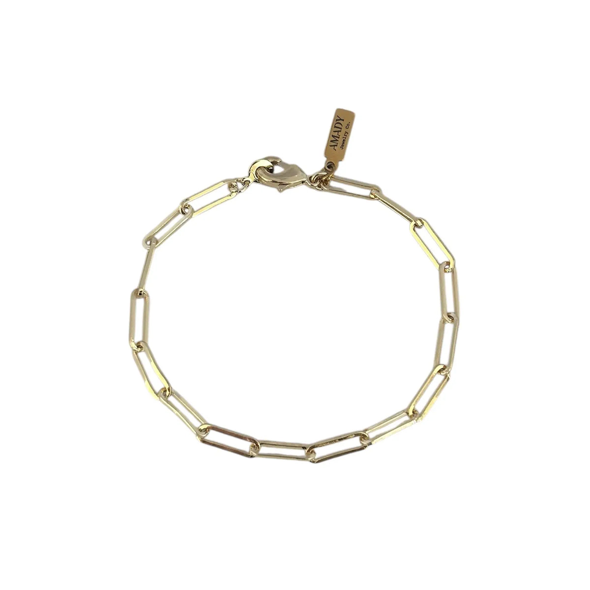 Paperclip Chain Bracelet
