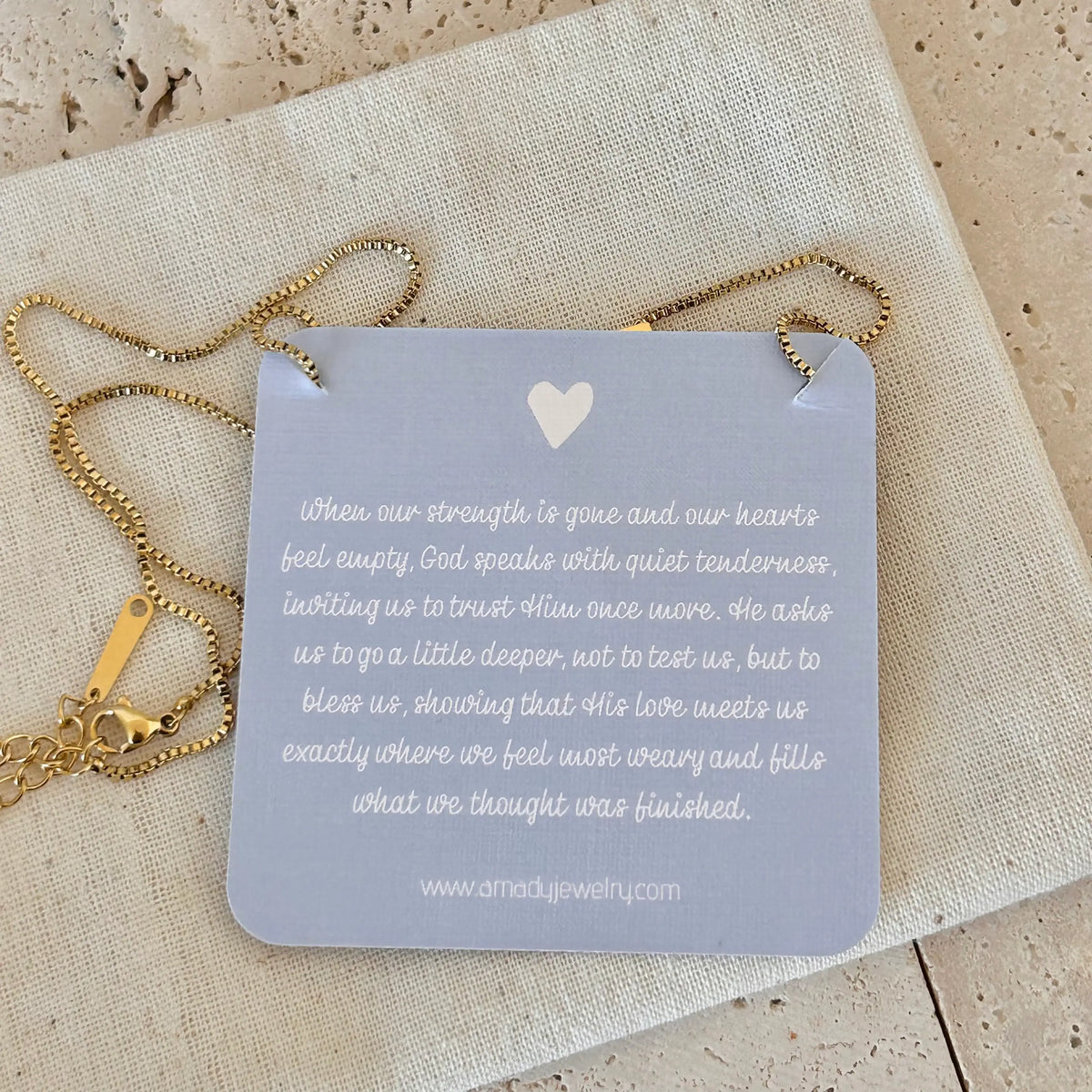 Religious Christian Necklace Jewelry Bible verse message