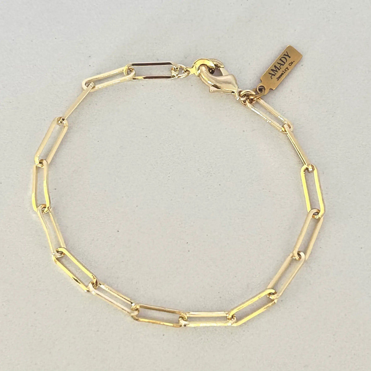 Paperclip Chain Bracelet