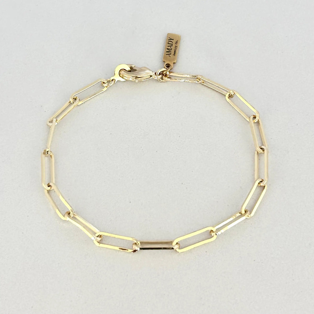 Paperclip Chain Bracelet