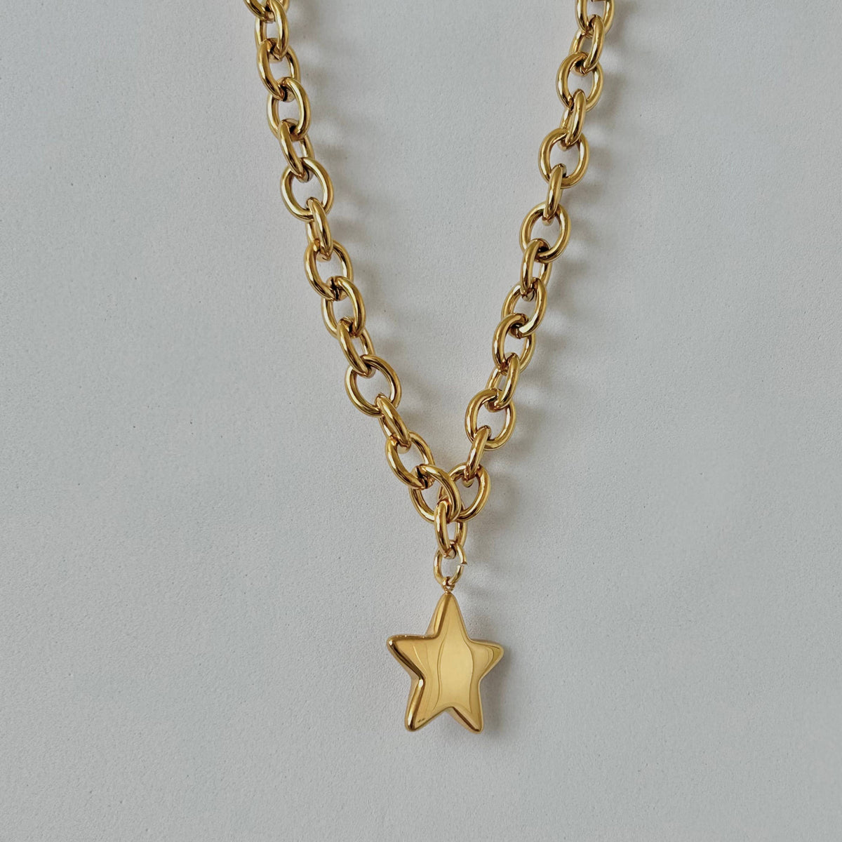 Star Necklace bold statement necklace
