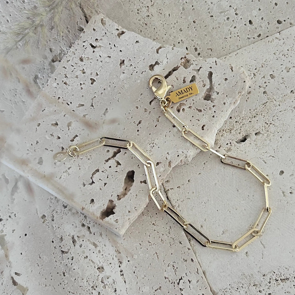 Paperclip Chain Bracelet