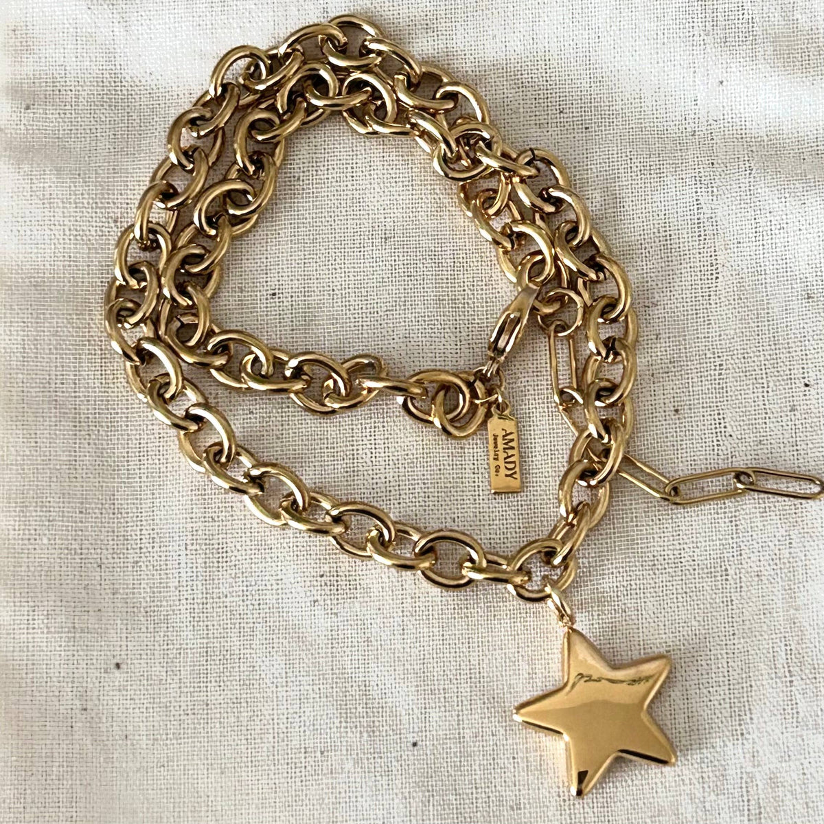 Star Necklace bold statement necklace