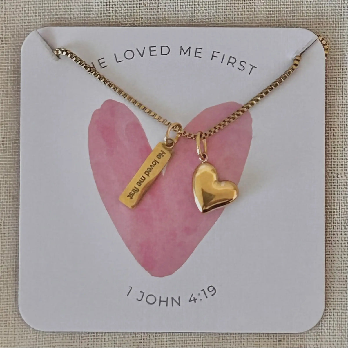 Religious Christian Necklace Jewelry Bible verse 14 GP