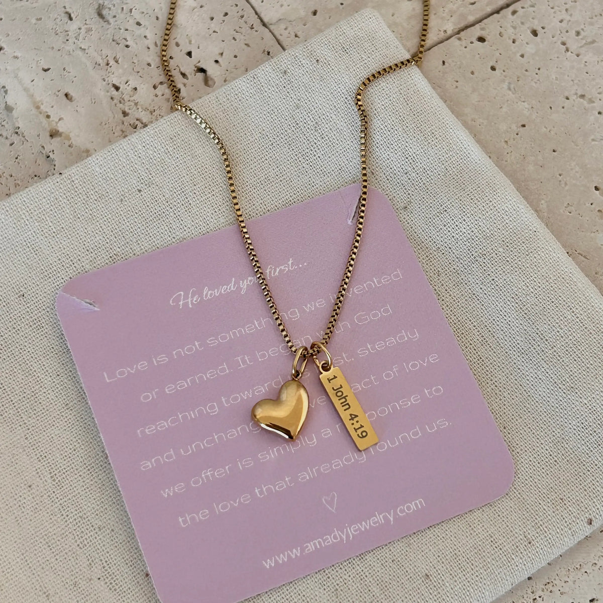 Religious Christian Necklace Jewelry Bible verse 14 GP