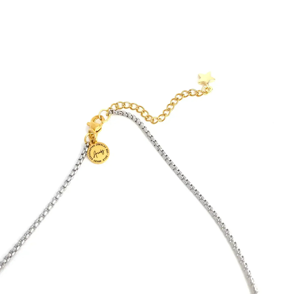 Gold Padlock Necklace on a gold-plated or silver chain